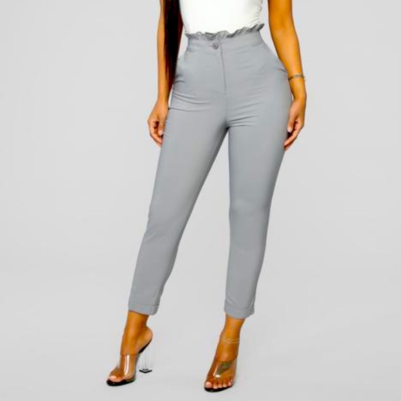 Fashion Nova Pants - FASION NOVA - Grey Pants